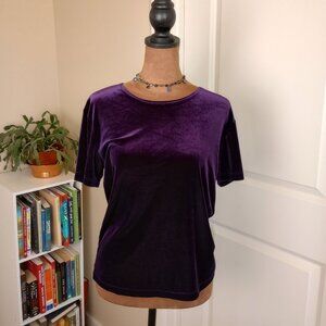 90s Deep Purple Whimsygoth Stevie Nicks Velvet Top Impressions Buffy